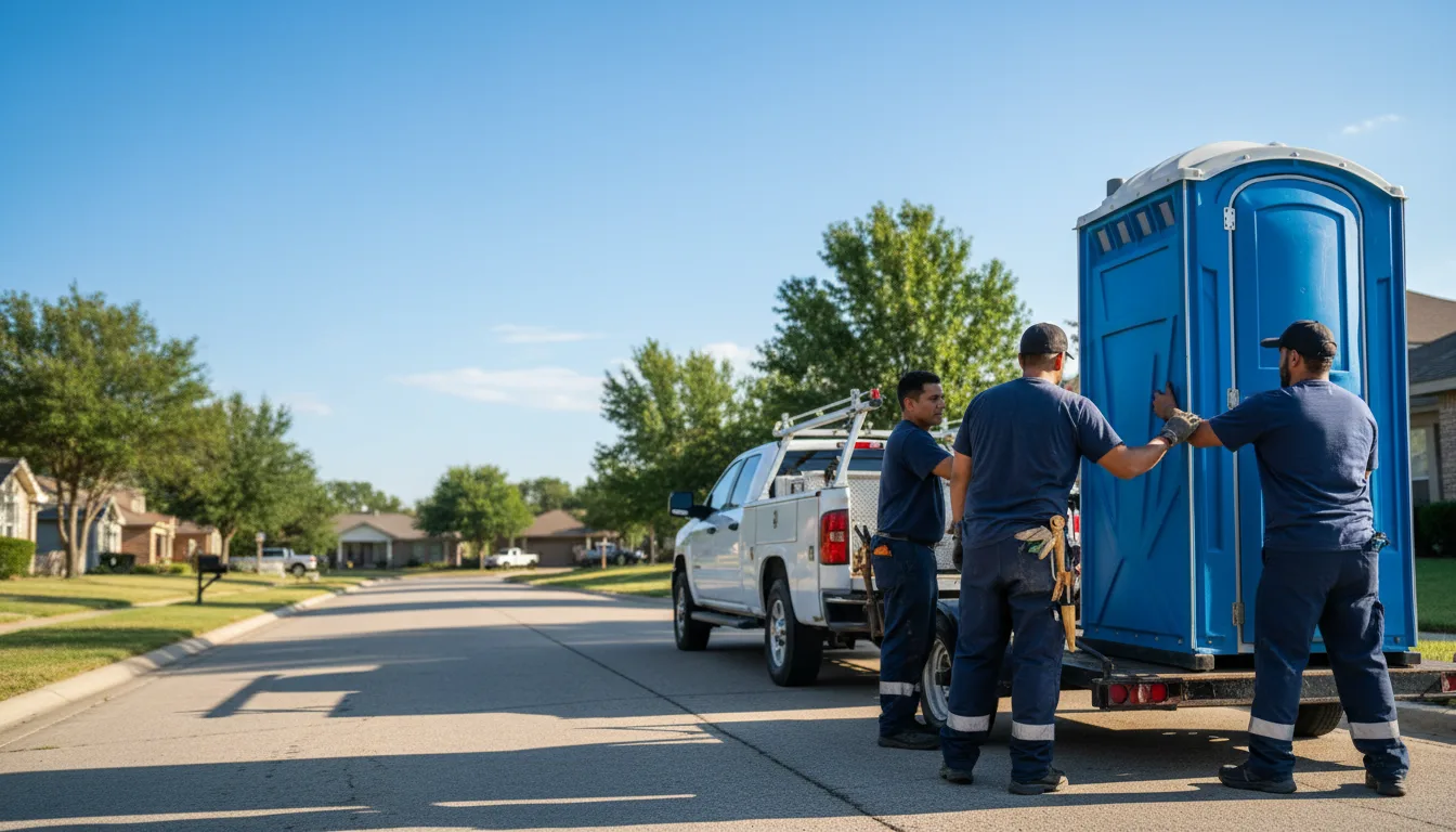 Portable Toilet Rental in Shepherd, TX near me